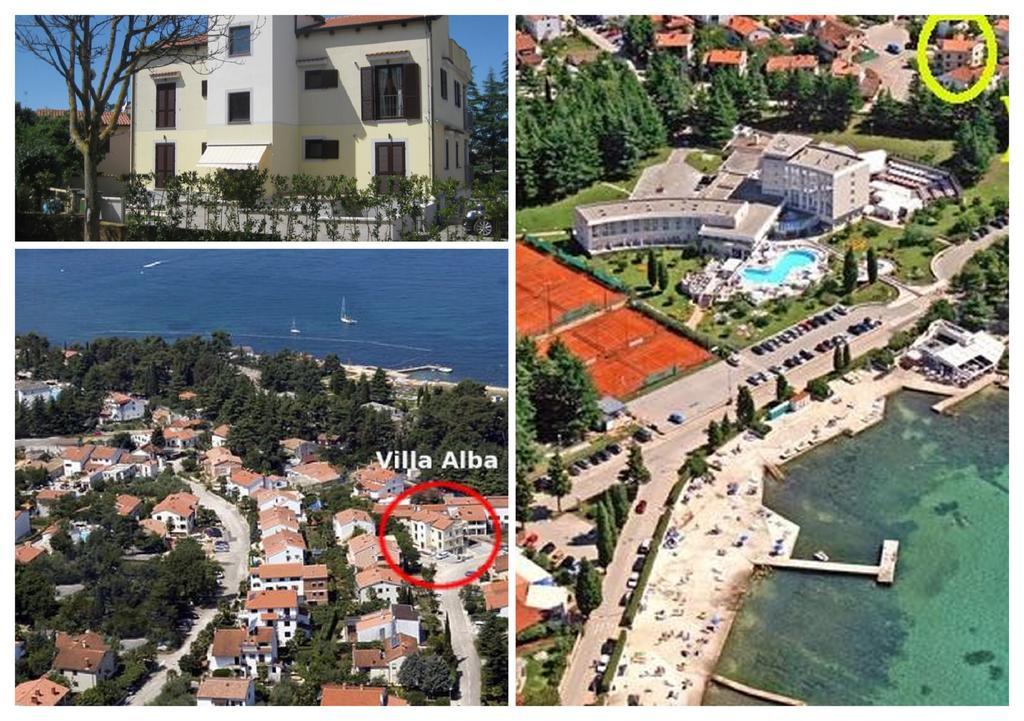 Apartments Villa Alba Poreč Dış mekan fotoğraf
